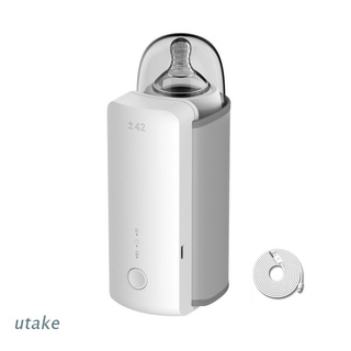 Utake 5200mAh USB recargable 42°C viaje al aire libre biberón calentador calentador para leche té jugo líquido café mantener la taza caliente