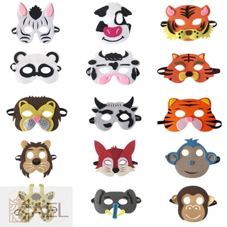 máscaras de halloween para niños lindos animales león tigre zorro masquerade fiesta disfraz cosplay prop