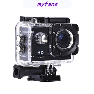 3c 1 juego de cámara de acción de plástico 30M impermeable Go Diving Pro Sport Mini DV 1080P cámara de vídeo casco de bicicleta coche Cam DVR