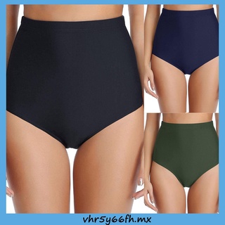 (vhr5y66fh.mx) mujeres de talle alto bikini natación pantalones cortos inferior traje de baño trajes de baño