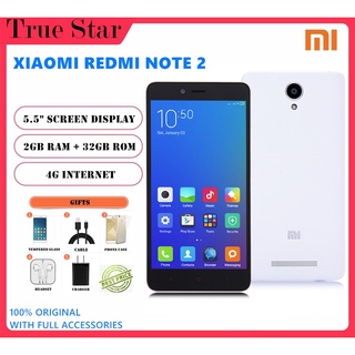 Xiaomi Redmi Note 2 Smartphone 2GB + 32GB Accesorios completos 95% Nuevo usado