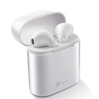 Audífonos i7s TWS inalámbricos Earpiece Bluetooth earpods I7 deportivos auriculares para teléfono inteligente iPhone Xiaomi Samsung