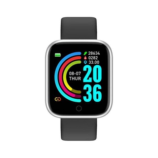 yl stock listo y68 smart watch ips pantalla fitness pulsera presión arterial frecuencia cardíaca ip68 impermeable deporte smartwatch (9)