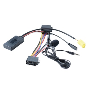 Coche Inalámbrico Bluetooth Adaptador De Audio Micrófono Manos Libres Cable Auxiliar Para Fiat Para Alfa Para Lancia Para Benz SMART 451 (9)