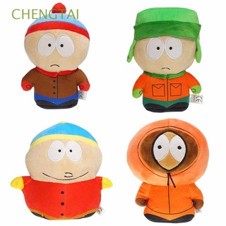 CHENGTAI Dibujos animados Juguete de peluche Anime Juguetes de peluche Los parques del sur Figura de juguete Stan Decoración Lindo Cartman Kenny Muñecos de peluche/Multicolor
