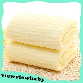 [viewviewbaby.] manta de muselina para bebé, paño de muselina, paño de lactancia, 105 x 105 cm, toalla de baño