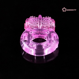 xiangsicity Flexible Vibrator Penis Cock Delay Ring G-spot Stimulator Couple Adults Sex Toy (2)
