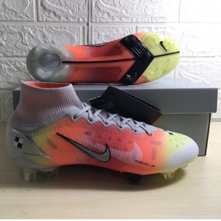 Nike Superfly 8 Elite FG hombres y mujeres de punto impermeable zapatos de fútbol, portátil transpirable partido de fútbol zapatos, tamaño 35-46
