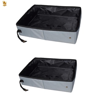 caja de aseo plegable impermeable plegable para perros y gatos