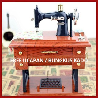 Caja de música claret/caja Musical Vintage/máquina de coser Musical