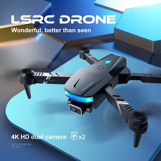 LS-878 Mini plegable de 4 ejes Drone altitud Hold aérea fotografiando Control remoto avión juguete para niños