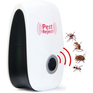 Repelente de insectos ultrasónico funcional epelente eléctrico de pared para cucarachas mosquitos ratas hogar inteligente