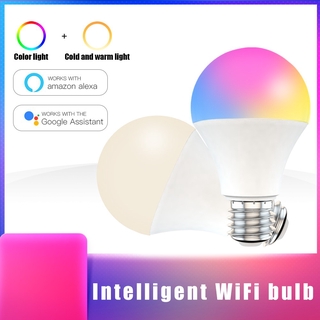 【light bulb】 Lámpara Wifi inteligente 15w Rgb + Cct Smart Trabajando con Alexa Google Home GRANITE