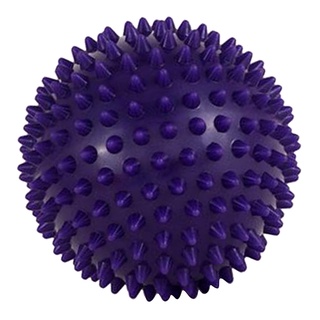 [brprettyia] bola masajeadora de manos spiky para partes del cuerpo de la espalda myofascial 7,5 cm de diámetro - blanco
