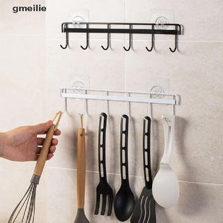 gmeilie 6 ganchos para colgar en la pared utensilios de cocina gancho de toalla percha para organizador trasero mx