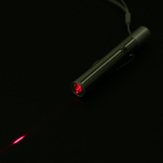 Encontros 2 en 1 USB recargable Mini puntero rojo con luz LED blanca antorcha