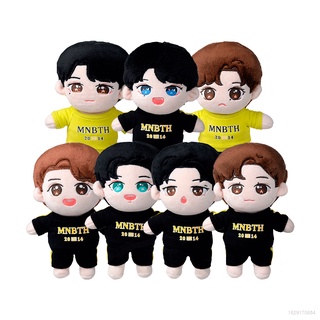 20cm GOT7 Plush Toys Stuffed Dolls clothes can be taken off JB JiINYOUNG MARK JACKSON BAMBAM YOUNGJAE YUGYEOM Plush Dolls GIfts PP cotton filled cotton