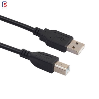 USB 2.0 AM-A-BM Cable de alta velocidad plomo A A B para escáneres de impresora disco duro (6)