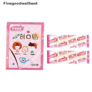 fbmx 100 unids/caja niños de dibujos animados lindo mini niños transpirable impermeable vendaje caliente