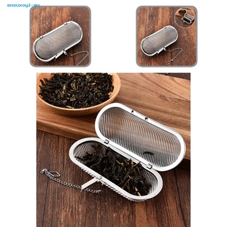 ensuxoyi - infusor de té de malla de acero inoxidable, fácil de llevar, práctico para preparar té