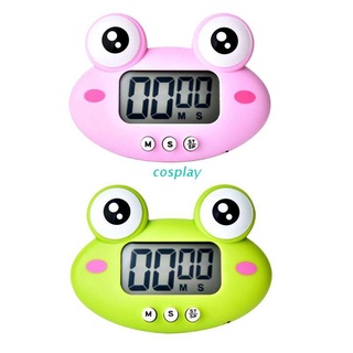 COS Cartoon Frog LCD Digital Display Kitchen Cooking Timer Count Down Up Alarm Clock Sleep Stopwatch Magnetic
