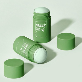 Mascarilla Facial limpiadora de té verde mascarilla hidratante Control de aceite retráctil poros eliminar Anti-acné (5)