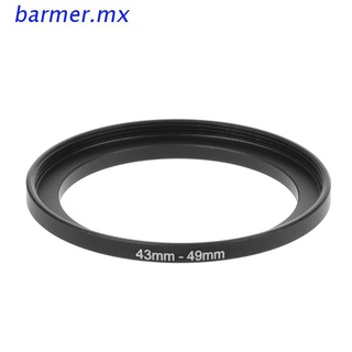 bar1 43mm a 49mm metal step up anillos adaptador de lente filtro cámara herramienta accesorios nuevo
