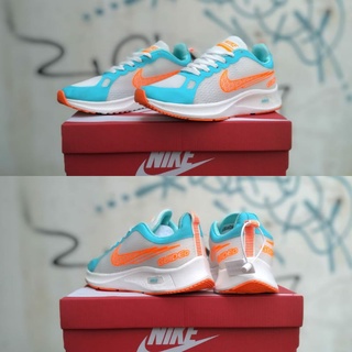 Nike zapatos para correr mujer blanco naranja Original
