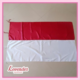 Bandera roja y blanca de 120x80 cm