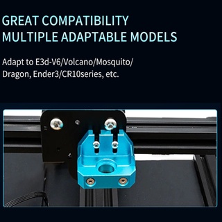 IRE-Soporte De Impresora 3D De Metal Para E3d-V6/Nolcano/Mosquito/Dragon Ender3/CR10 (8)