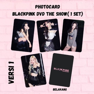 Photocard BLACKPINK DVD THE SHOW (1set)