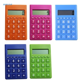 MAELOVE Portable Mini 12 Electronic Calculator Special Office Supplies for Students Optional Colors 4.49x2.75in Fresh Color