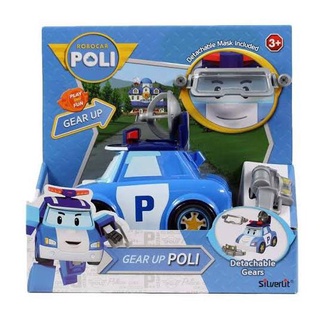 ROBOCAR POLI Poly Poly Gear Up Poly/Roy - Original Silverlit