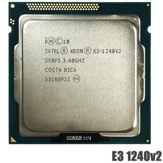 Intel Xeon E3-1240 v2 E3 1240v2 E3 1240 v2 3.4 GHz Quad-Core procesador CPU 8M 69W LGA 1155