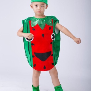 Granada sandía Kiwi fruta disfraz de Halloween niños fruta disfraz