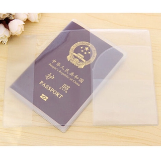 [OnlyToday] Clear Transparent Passport Cover Holder Case Organizer ID Card Travel Protector (4)