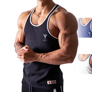 lyft hombres deportes tank tops gimnasio fitness algodón casual chaleco m-3xl