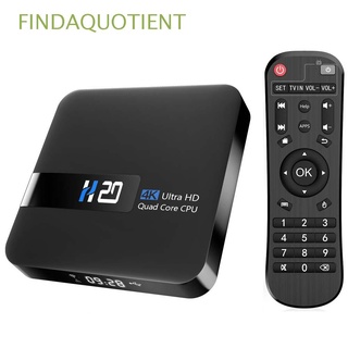 findaquotient 1gb+8gb smart tv box 2.4g tv box set top box h20 4k tv receptores multimedia reproductor android 10.0 quad core wifi media player