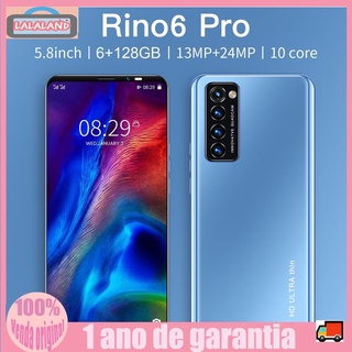 Rino6 Pro 6 + 128gb Smartphone Teléfono Barato Reno 5 Juego Teléfonos Celulares Original Venta