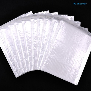 [Milkcover] 10Pcs Bubble Bag Self-Sealing Anti-scratch Plastic Padded Envelopes for Shipment (3)