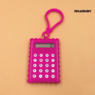 Calculadora electrónica De bolsillo Moamegift Biscuit/Material De oficina/escuela (6)