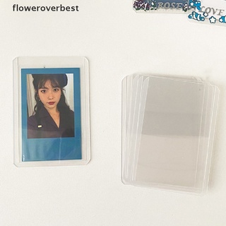 FBMX 10 Pcs Card Sleeves Transparent Top Loader Card Holders Protectors New HOT
