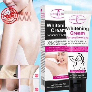 Aichun Beauty cremas corporales axilas blanqueamiento crema para la piel rodillas puntos rápidos cuello M9C9