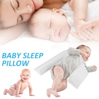 Almohada de dormir para bebé, posicionamiento Triangular, almohada para dormir, extraíble, lavable, conformación de cabeza de bebé