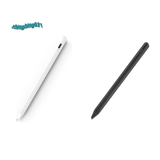 Para Apple Pencil 2 lápiz de contacto lápiz capacitivo para iPad Pro 11 12.9 9.7 Air 3 Mini 5 lápiz activo sin retraso lápiz de dibujo (blanco)