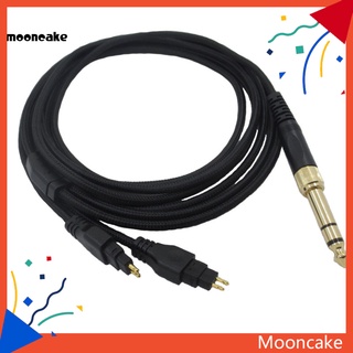Moon* Lightweight Audio Connecting Cord 3.5mm 2Pin Headphone Driver-free Audio AUX Cable Stable Transmission