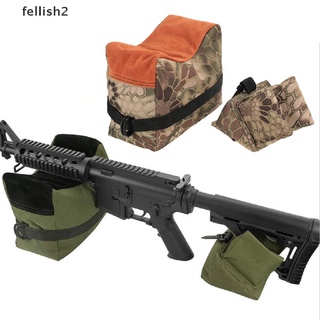 [fellish2] juego de sacos de arena tácticos, pistola de rifle, soporte de banco, herramienta de caza mf