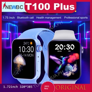 2022 Nuevo t100 plus smart watch 1.75 Pulgadas Pantalla bluetooth Llamada Smartwatch