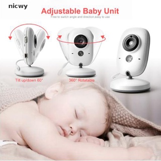 nicwy vb603 video baby monitor 2.4g inalámbrico con lcd de 3,2 pulgadas 2 vías audio talk mx