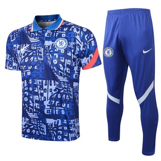 Nuevo Kit ** 21/22 Chelsea jersey de fútbol pantalones de entrenamiento traje de chándal Kit